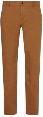 Nohavice - Tommy Jeans TJM SCANTON CHINO PANT hnedé