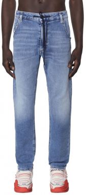 Rifle - Diesel KROOLEY-Y-T L.32 Sweat jeans modré