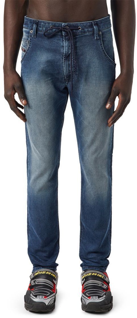 Rifle - Diesel KROOLEY-Y-NE L.32 Sweat jeans  modré