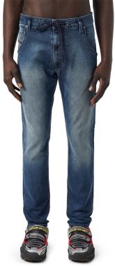 Rifle - Diesel KROOLEY-Y-NE L.32 Sweat jeans  modré