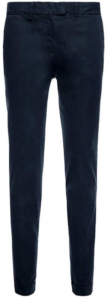 Tommy Hilfiger Nohavice - HERITAGE SLIM FIT CHINO tmavomodré