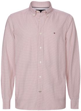Tommy Hilfiger Košeľa - MICRO BANDANA PRINT SHIRT ružová