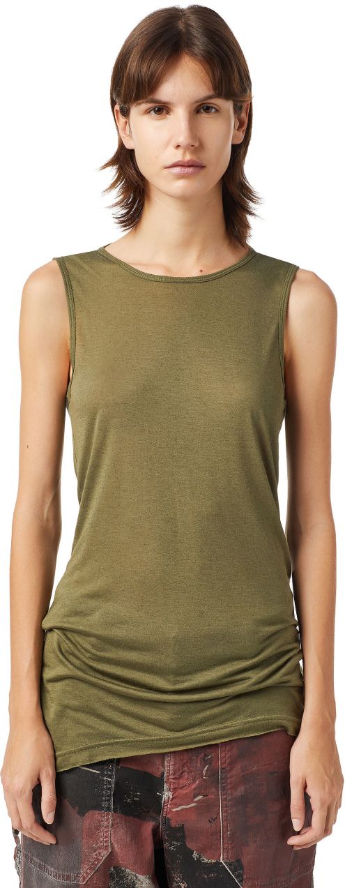 Diesel Top - TRUFINASB1 TANK TOP zelený