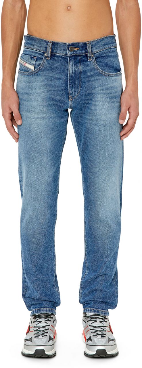 Diesel Rifle - 2019 D-STRUKT L.32 TROUSERS modré