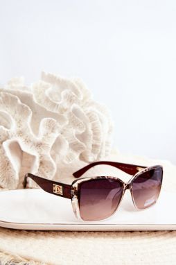 Women's UV400 Sunglasses - Brown