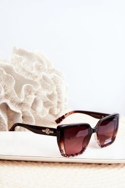 Women's UV400 Sunglasses - Brown/Pink