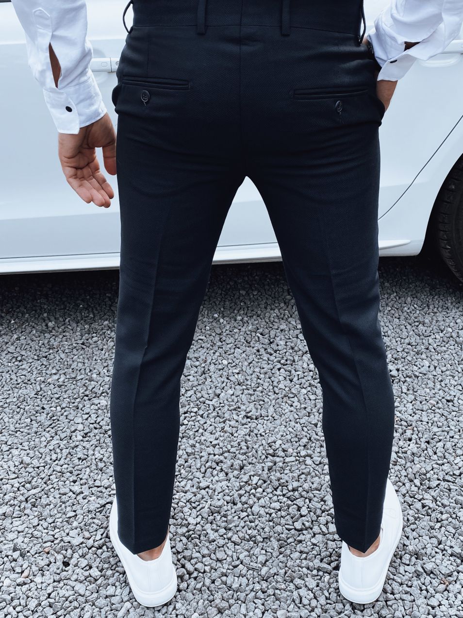 Men's Navy Blue Dstreet Pants