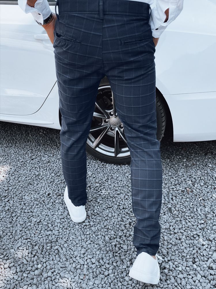 Men's Dark Navy Dstreet Trousers