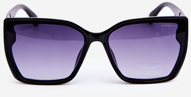 Women's Classic Sunglasses with Decorative Detailing UV400 Black