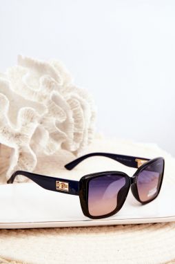 Women's sunglasses UV400 Black-Navy Blue