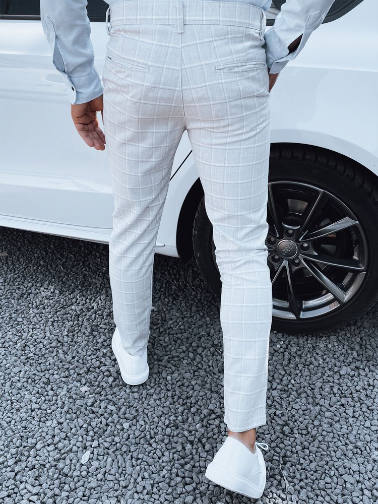 Men's Light Grey Dstreet Trousers