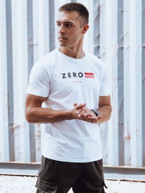 Men's T-shirt with white Dstreet print