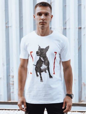 Men's T-shirt with white Dstreet print