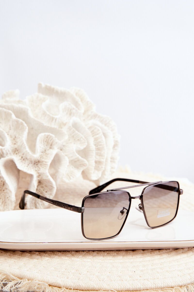 Women's UV400 Sunglasses - Brown