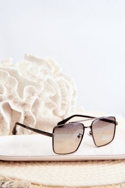 Women's UV400 Sunglasses - Brown