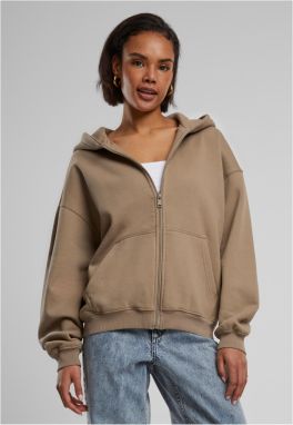 Women's Zip Hoody - Brown