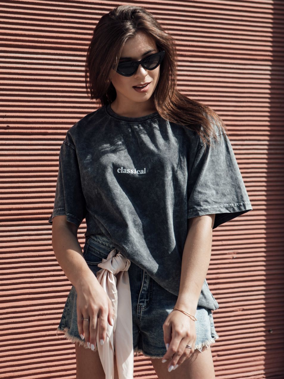CLASSIC Graphite Women's Dstreet T-Shirt