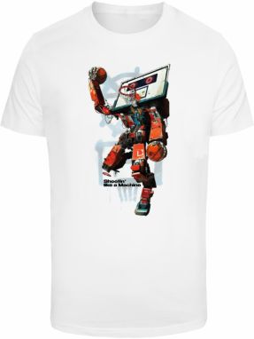 Men's T-shirt Bball Robot white