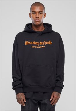 Men's Hustle Oversize Sweatshirt Black