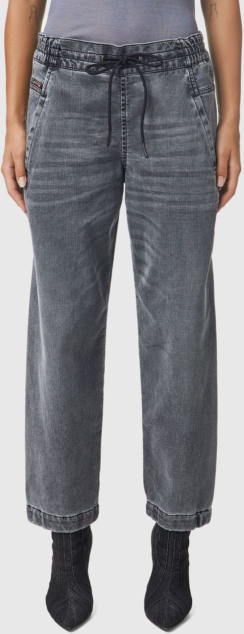 Diesel Rifle - DKRAILEYENE Sweat jeans sivé