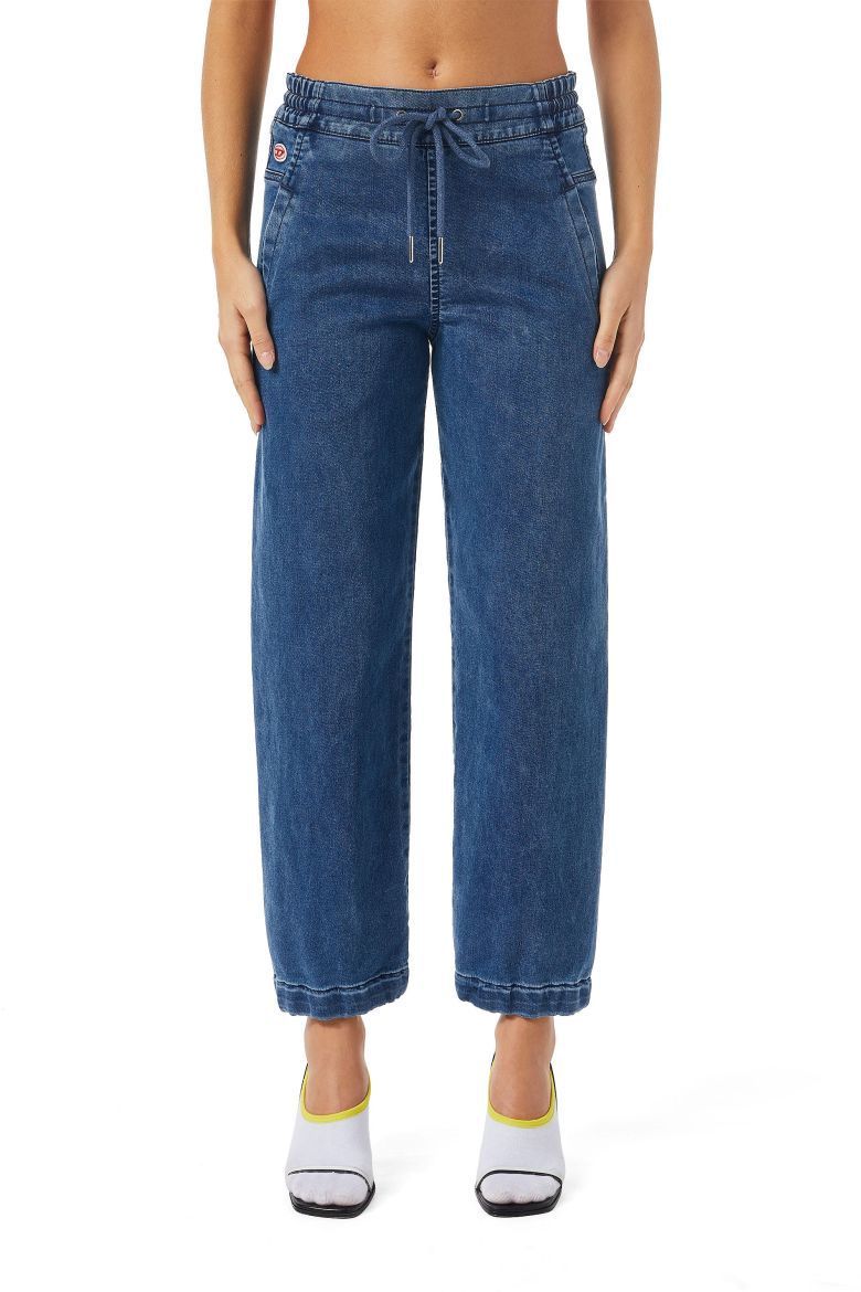 Diesel Rifle - D-KRAILEY-E-NE Sweat jeans modré