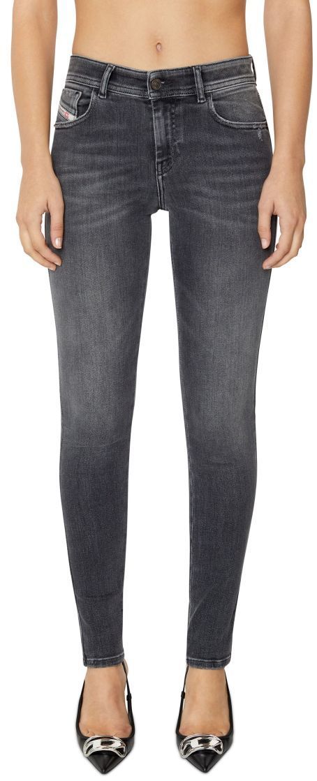 Diesel Rifle - 2017 SLANDY L.34 TROUSERS čierne