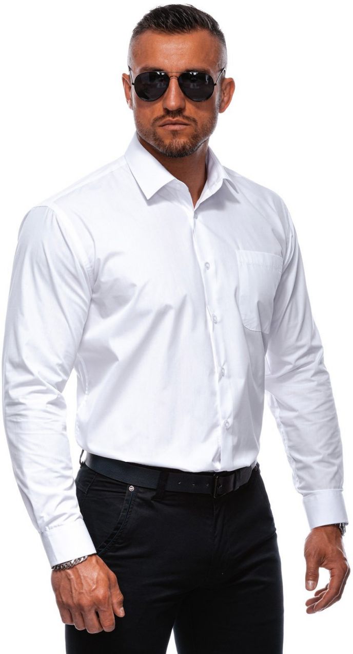Edoti Men's shirt with long sleeves
