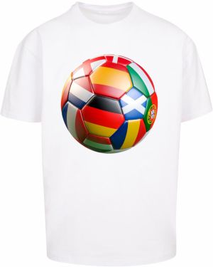 Men's T-shirt Football's coming Home Europe Tour white