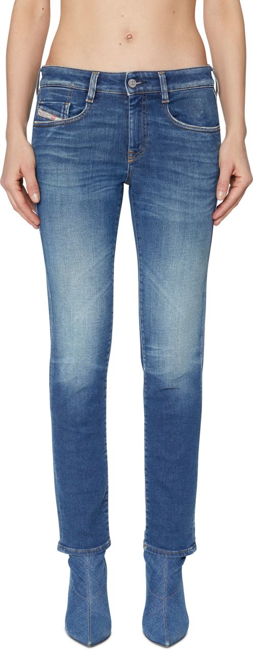 Diesel Rifle - D-OLLIES-T Sweat jeans modré