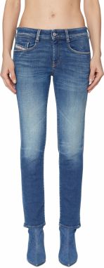 Diesel Rifle - D-OLLIES-T Sweat jeans modré