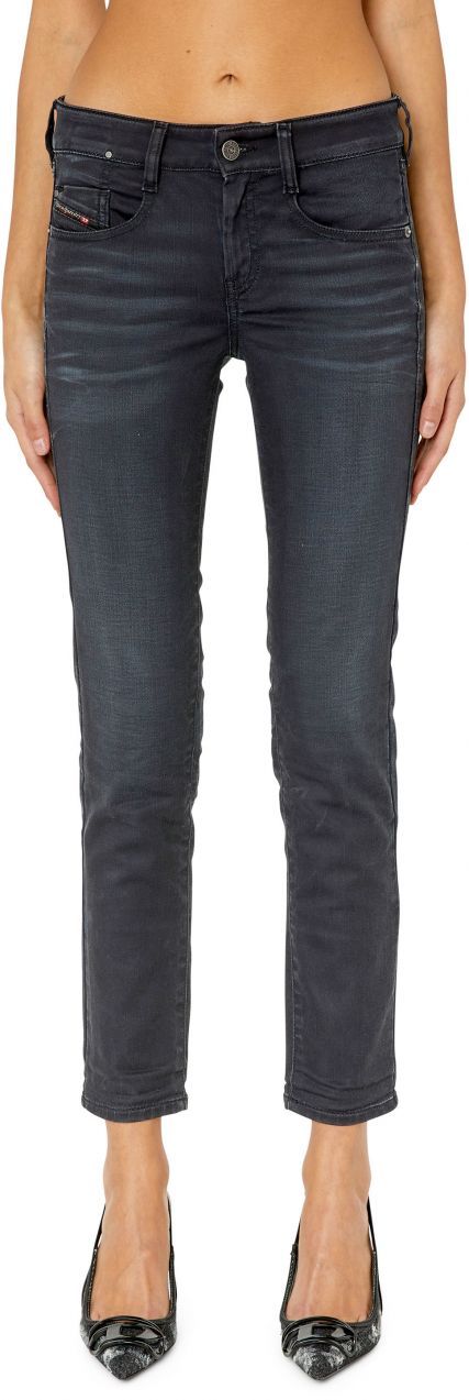Diesel Rifle - D-OLLIES-NE Sweat jeans čierne