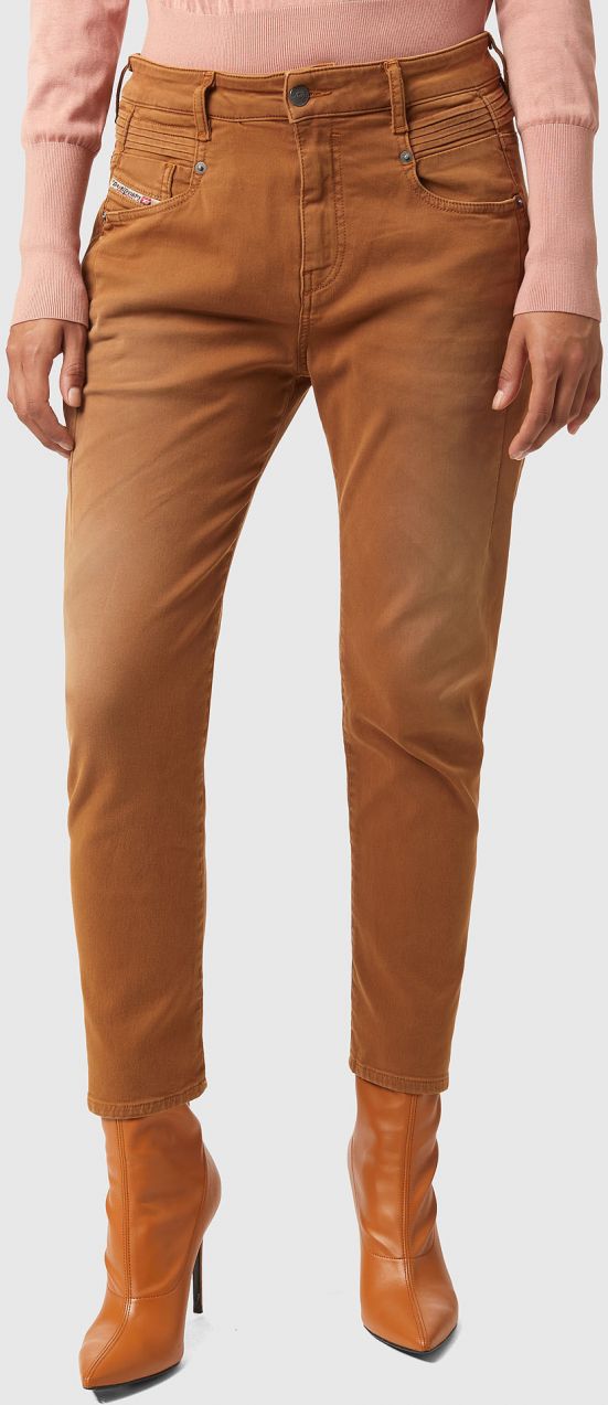 Diesel Rifle - DFAYZAPNE Sweat jeans hnedé