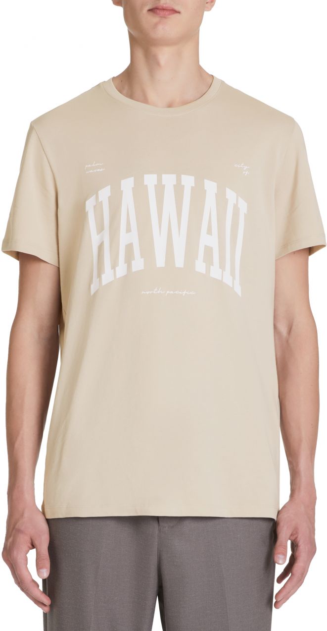 Celio White T-shirt sae pattern Jeville - Men's