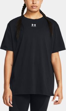 Čierné dámske tričko Under Armour Campus Oversize SS