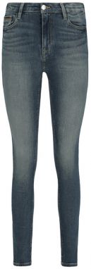 Tommy Jeans Rifle - HIGH RISE SKINNY SANTANA RBST modré
