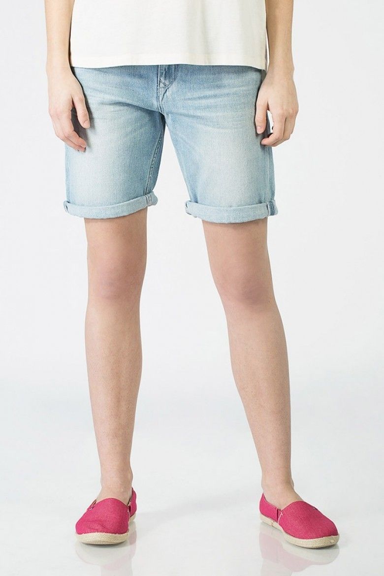 Šortky - Tommy Hilfiger Ruby short SHVI bledomodré