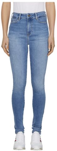Tommy Hilfiger Rifle - HARLEM ULTRA SKINNY HW DORA modré