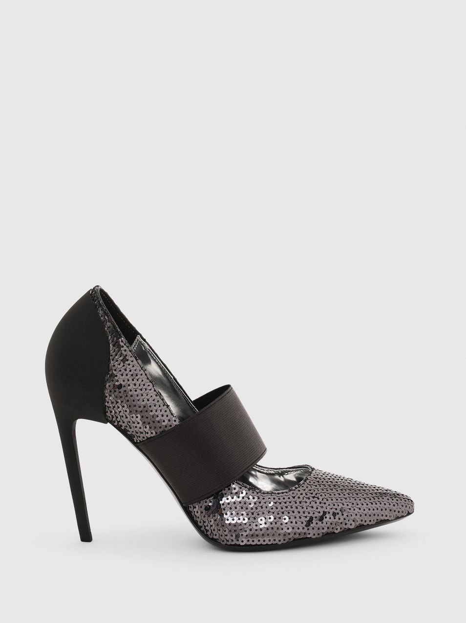 Diesel Lodičky - SLANTY  DSLANTY HHE  sandals sivé