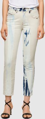 Diesel Rifle - D-JOY-T-SP3 L.32 TROUSERS bielo-modré