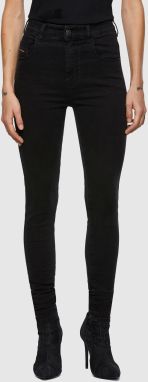 Diesel Rifle - DSLANDYHIGH  L.32 TROUSERS čierne