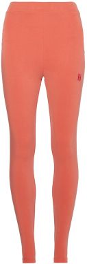 Tommy Hilfiger Legíny - SKINNY SUEDED MODAL LEGGING oranžové