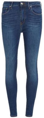 Tommy Hilfiger Rifle - TH FLEX COMO SKINNY RW IZZA modré