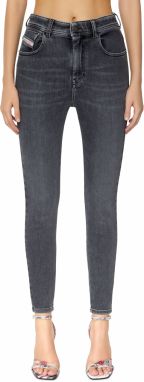 Diesel Rifle - 1984 SLANDY-HIGH L.32 TROUSERS čierne