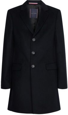 Kabát - Tommy Hilfiger WOOL MIX COAT čierny