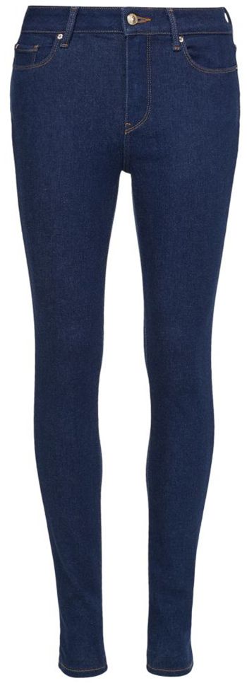 Tommy Hilfiger Rifle - HARLEM U SKINNY HW PAL modré