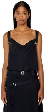 Diesel Top - T-LEILA TANK TOP čierny