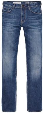 Rifle - TOMMY HILFIGER CORE DENTON STRAIGHT JEAN tmavomodré