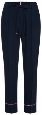 Tommy Hilfiger Nohavice - PALOMA PULLON PANT tmavomodré