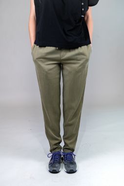 Tommy Hilfiger Nohavice - Peg leg trousers 15 CHTW zelené