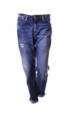 Tommy Jeans Rifle - Carrie tapered ARD modré